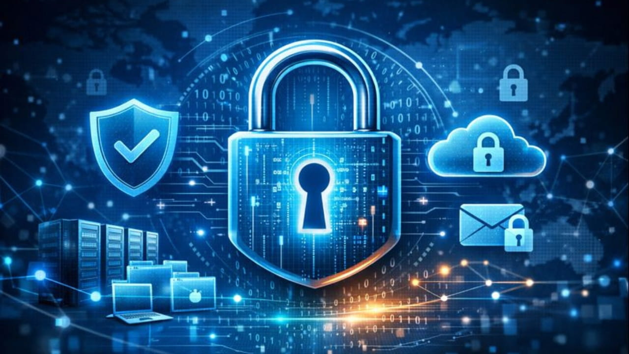 Featured: Secure digital lock representing data privacy